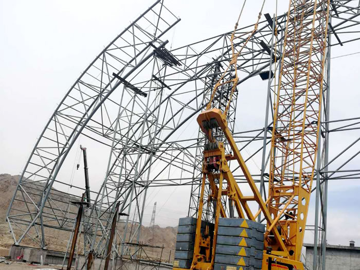 阜陽(yáng)烏海電廠管桁架