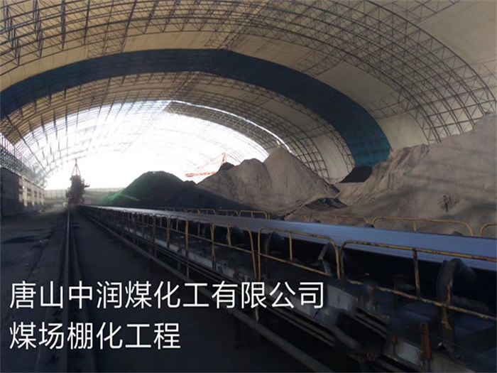 黑龍江中潤煤化工有限公司煤場棚化工程